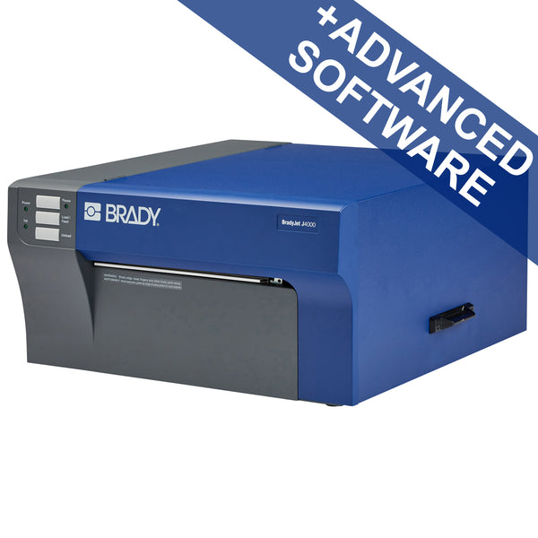 BradyJet J4000 Colour Label Printer with Safety and Facility ID Software - 310391