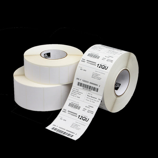 3008871-T - Zebra Z-Perform 1000D Direct Thermal Paper Labels For Portable Printers 101.6mm x 101.6mm