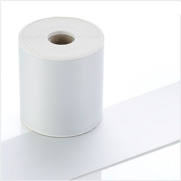 94-7818-C425 - Continuous Matt Silver Polyester Rolls - Permanent Adhesive - 100mm wide - Labelzone