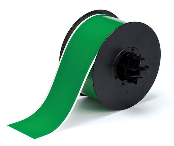B30C-1125-7569-GN - Green Brady BBP33 Continuous Vinyl Tapes 29.00 mm x 30m - Labelzone