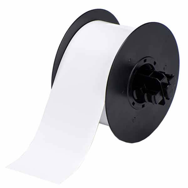 B30C-2500-551-WT - White Brady BBP33 Non-Adhesive Continuous Tag 63.50 mm x continuous - Labelzone