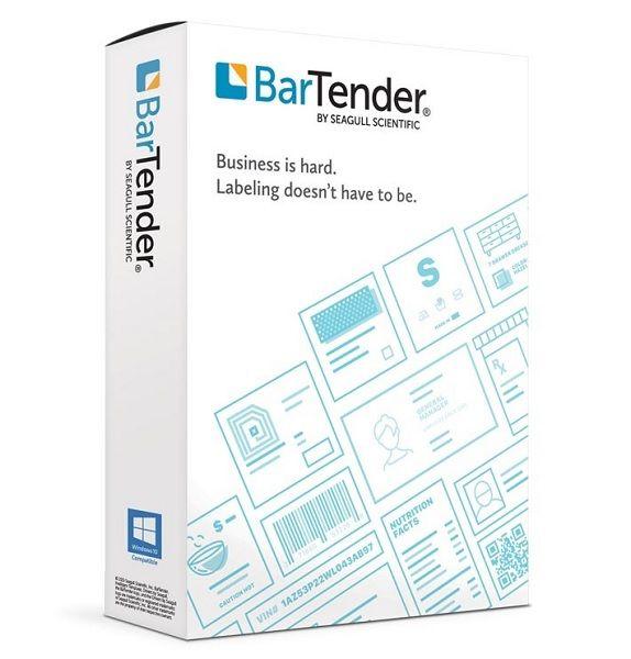Bartender Starter App License + 2 Printers 3 Yr of Std Main