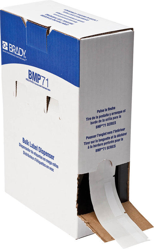 BM71-107-427 Brady BMP 71 Self Laminating Labels - 50.8 x 38.1 - Labelzone