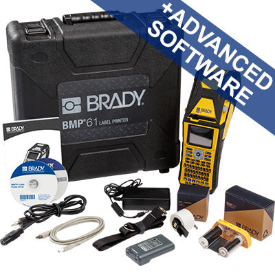 Brady BMP61 Label Printer Voice & Datacom Kit QWERTY UK with WiFi - 198665