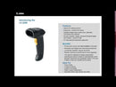 Zebra LS2208 Handheld Barcode Scanner with Stand - LS2208-SR20007R-UR