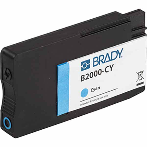 BradyJet J5000 Cyan Ink Cartridge J50-CY - 148763
