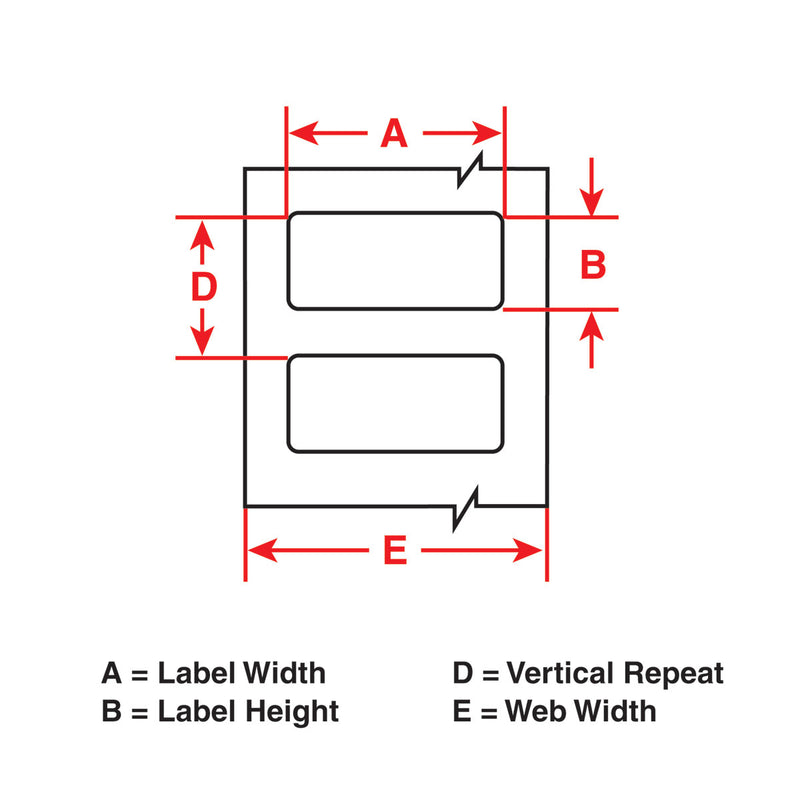 THT-137-499-3 Brady IP Printer Nylon Cloth Labels - Labelzone