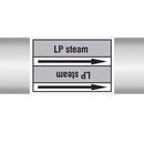 N022952 - Brady Pipe Marker On Roll - Steam Lp Steam 100mm x 33 m