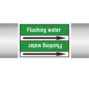 N023070 - Brady Pipe Marker On Roll Flushing Water 100mm x 33 m