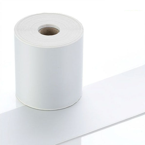 94-7818-C125 - Continuous Matt Silver Polyester Rolls - Permanent Adhesive - 25mm wide - Labelzone