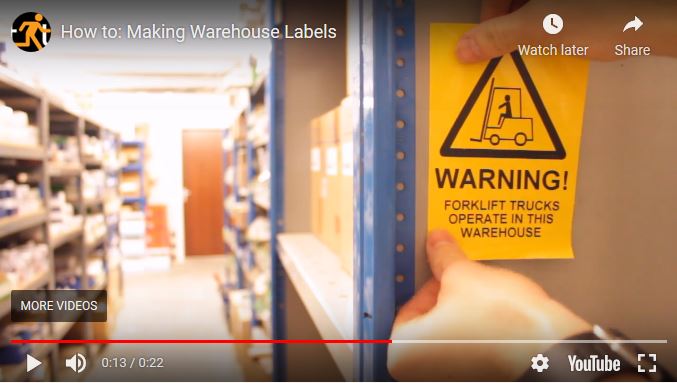Warehouse Labelling - Organisation and Efficiency