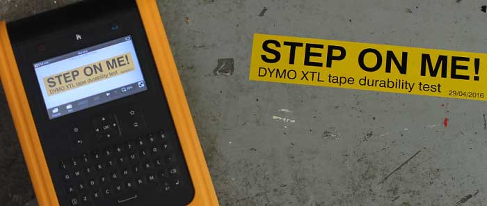 Dymo XTL Label Durability