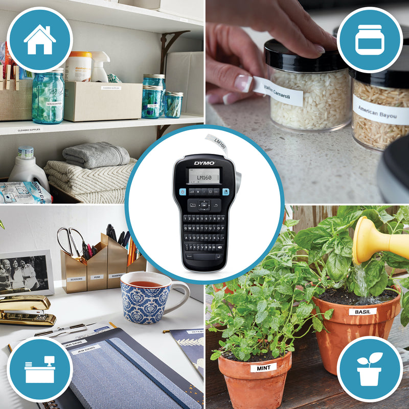DYMO LabelManager 160 Handheld Label Machine Value Pack