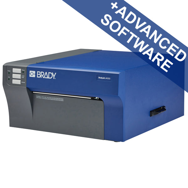 322924 - BradyJet J4000 Colour Label Printer UK and Brady Workstation Suite - J4000-UK-BWS