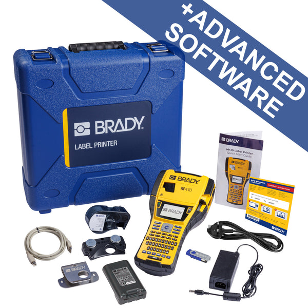 Brady M410 Label Printer Kit With Brady Workstation Suite - 322722