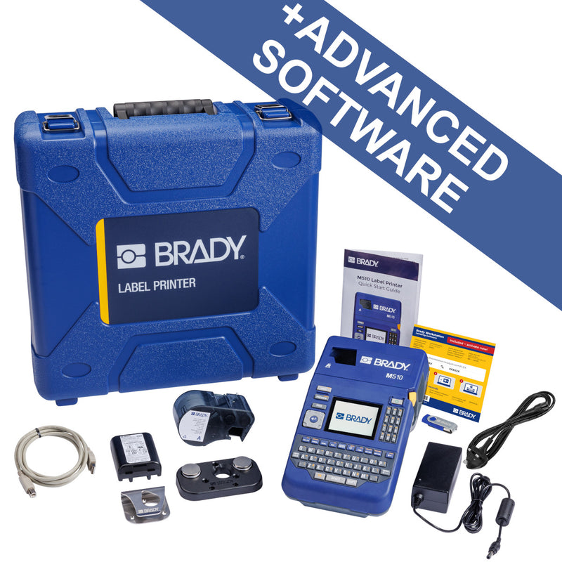 Brady M510 Label Printer Kit With Brady Workstation Suite - 322728