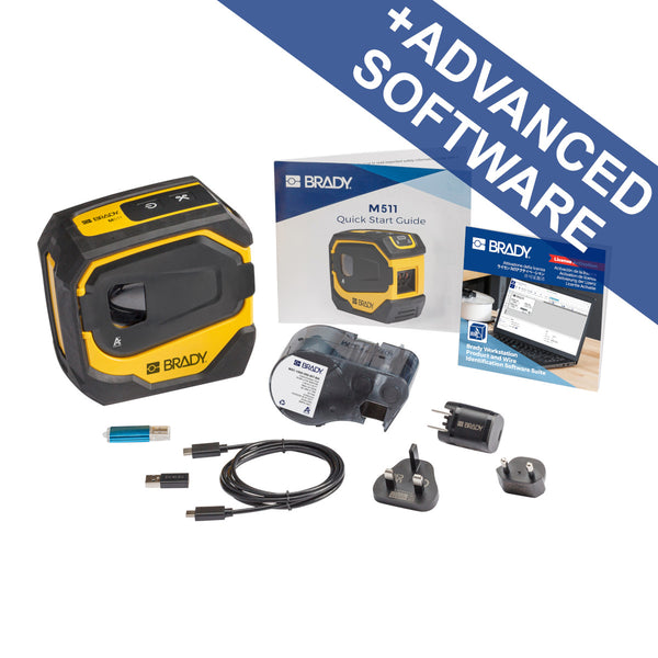 322919 -  M511 Label Printer with Brady Workstation Suite EMEA - M511-EU-UK-BWS