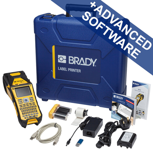 Brady M610 Label Printer QWERTY UK with Bluetooth and Brady Workstation PWID Suite - 317805
