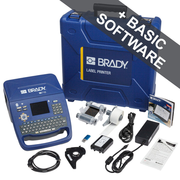 Brady M710 Label Printer QWERTY UK Wifi with BWS PWID Suite - 317824
