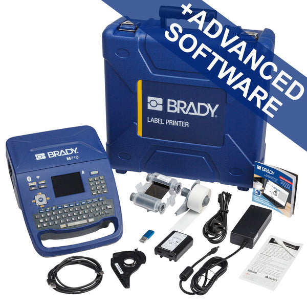 322913 - M710 Label Printer QWERTY UK + Brady Workstation Suite - M710-QY-UK-BWS