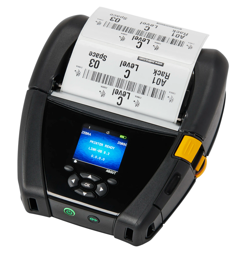 Zebra ZQ630 Plus WIFI, Bluetooth Mobile Printer - ZQ63-AUWAE14-00