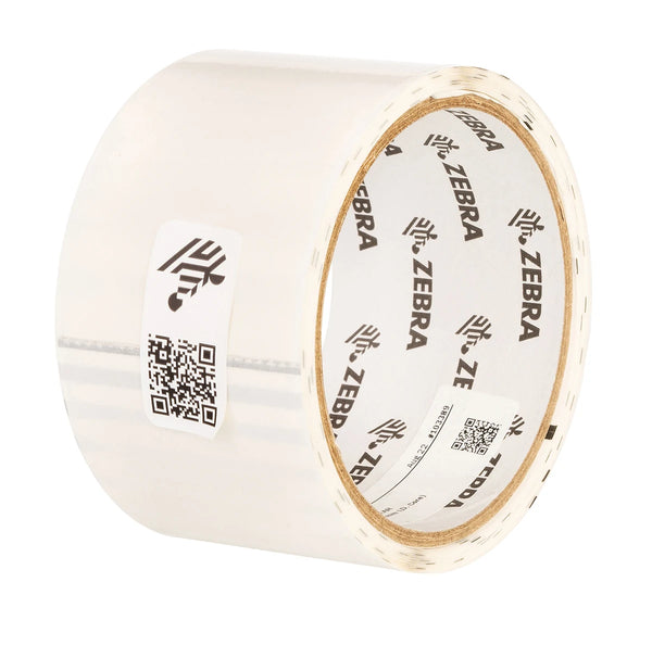 3012962 - Zebra 3000T Gloss Clear Polypropylene Labels 55 x 35mm 25d 4 rolls per box