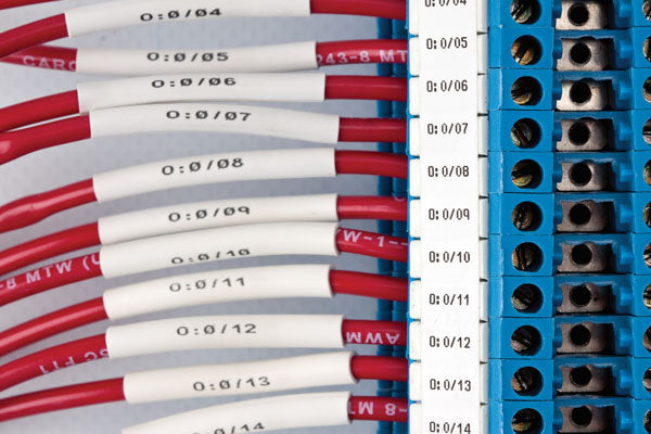 Brady LSZH-187-2-WT-S - THT Low Smoke Halogen Free Perma Sleeve Wire Marking Sleeves - Labelzone