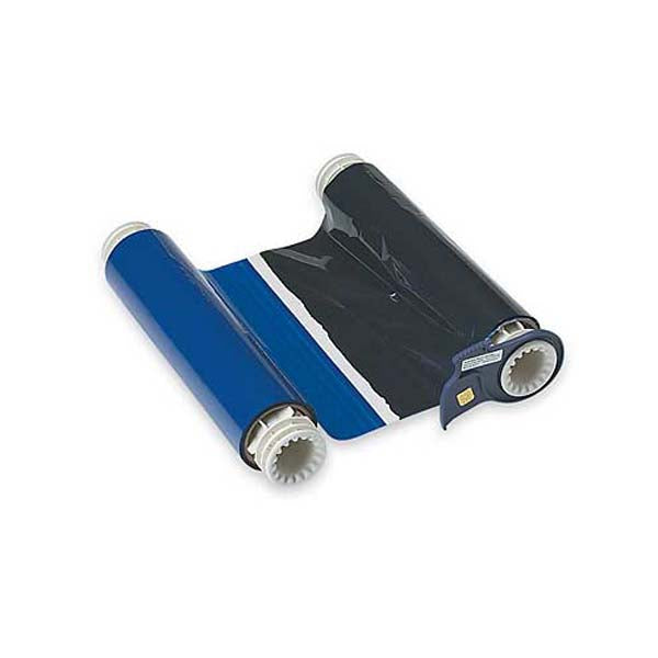 013524 - Brady Powermark 220mm x 60 metre Black-Blue Ribbon - 375mm Long Panels - Labelzone
