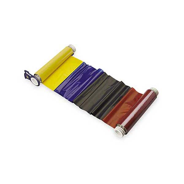 013530 - Brady Powermark 220mm x 60 metre Black-Red-Blue-Yellow Ribbon - 375mm Long Panels - Labelzone