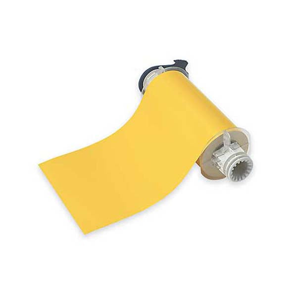 013570 - Brady Powermark 150mm x 15 metre yellow Polyester Tape - Labelzone