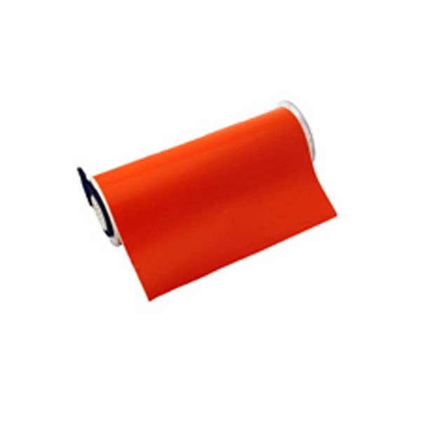 013613 - Brady BBP85 250mm x 15 metre orange Permanent Acrylic Vinyl - Labelzone