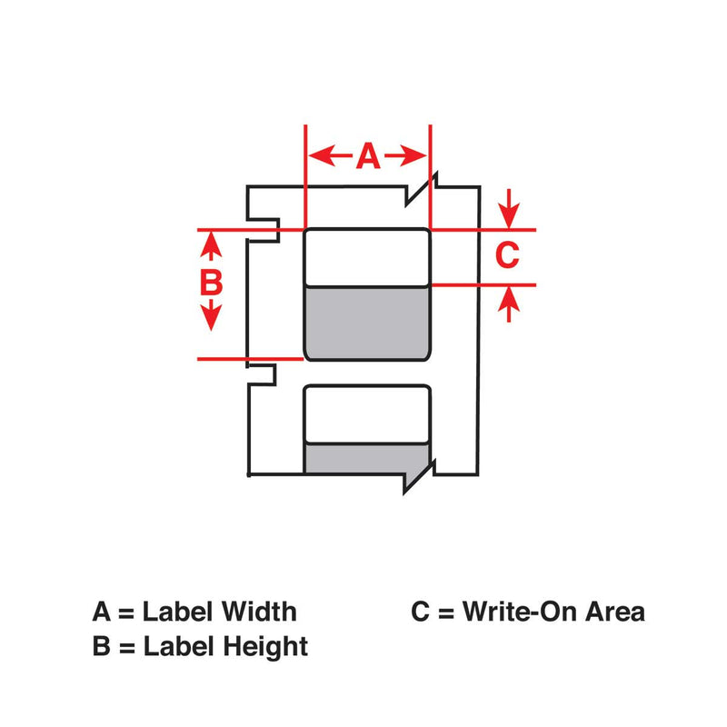 THT-82-427-0.5 Brady IP Printer Self-Laminating Vinyl Labels - Labelzone