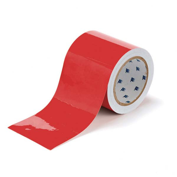 104373 Brady ToughStripe Floor Marking Tape Red 101.60 mm x 30.48 m