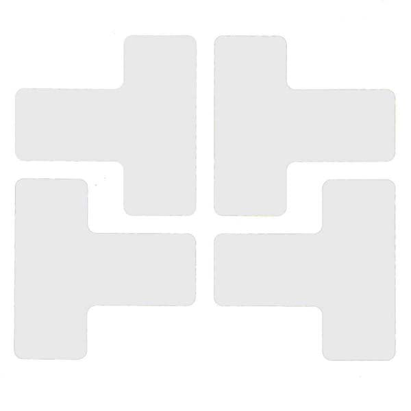 104441 Brady ToughStripe Diecut Shapes (Ls, Ts, s, footprints etc) Ts-50.80-514-div-wt-20