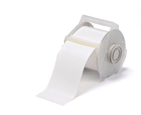 113111 - Brady Globalmark Vinyl Tape B-595 White 57mm - Labelzone