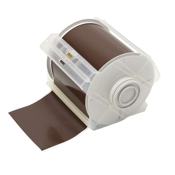 113135 - Brady Globalmark Vinyl Tape B-595 Brown 100mm - Labelzone