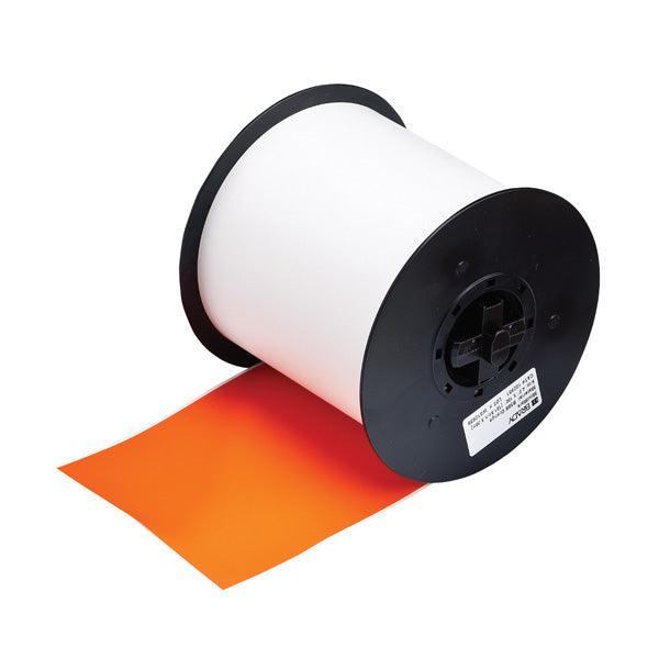 113200 Minimark B-595 100 mm Orange Vinyl Tape - Labelzone