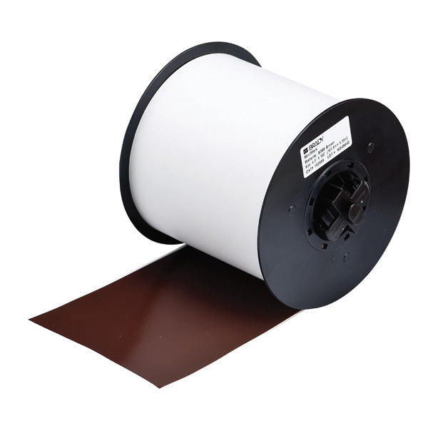 115759 Minimark B-595 100 Mm Brown Vinyl Tape - Labelzone