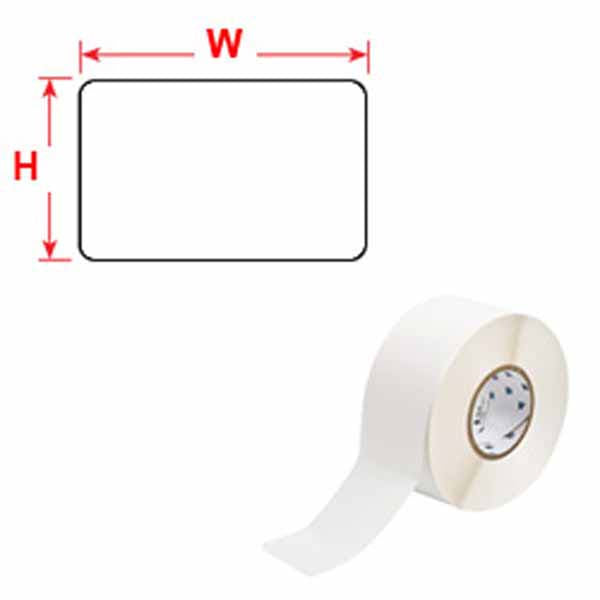 Brady THT-6-449-1.5-SC Polypropylene Labels 38.10mm x 19.05mm