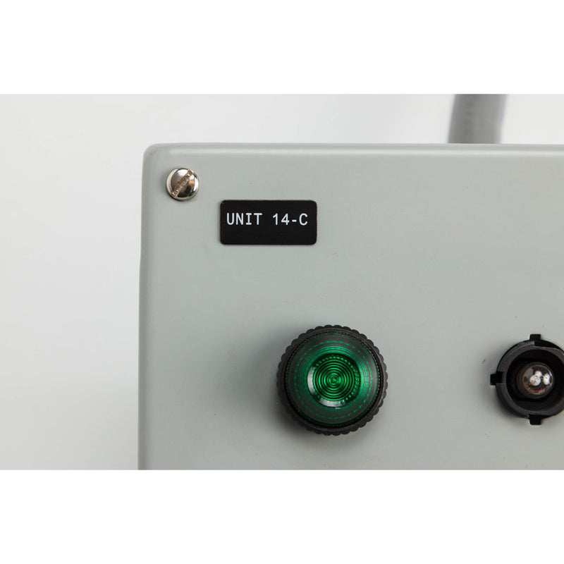 B30EP-171-593-BK - Black Brady BBP33 Raised Profile Labels - Engraved Plate Substitutes - Rectangular Style - Labelzone
