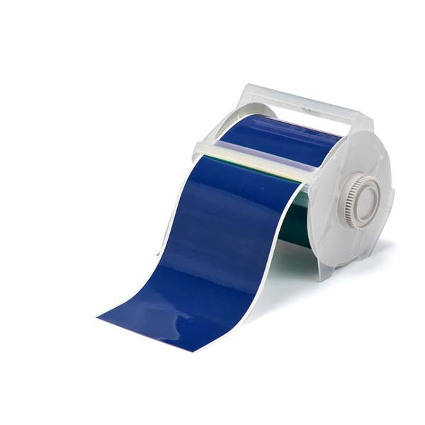 120955 Brady GlobalMark Indoor Outdoor Vinyl Tape Blue 100mm x 30m