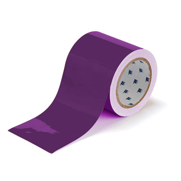 134088 Brady ToughStripe Floor Marking Tape Purple 101.60 mm x 30.48 m