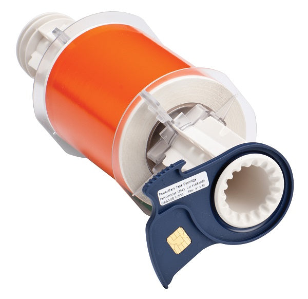 Brady BBP85 Powermark Vinyl Tape 100mm Orange - B85-100x15M-569-OR - Labelzone