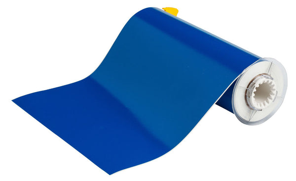 013611 - Brady BBP85 250mm x 15 metre blue Permanent Acrylic Vinyl - Labelzone