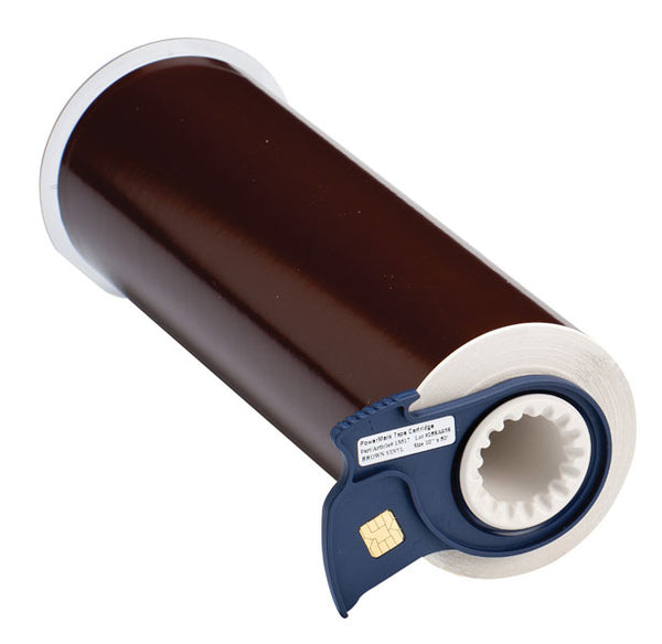 013617 - Brady BBP85 250mm x 15 metre brown Permanent Acrylic Vinyl - Labelzone