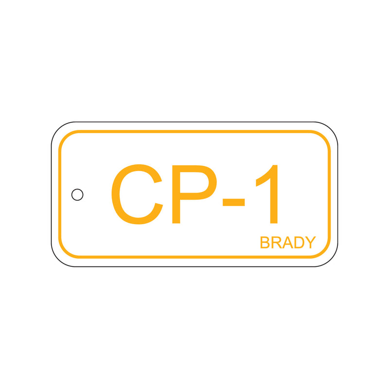 138396 Brady Energy Source Tag Control Panel CP-1 75.00mm x 38.00mm