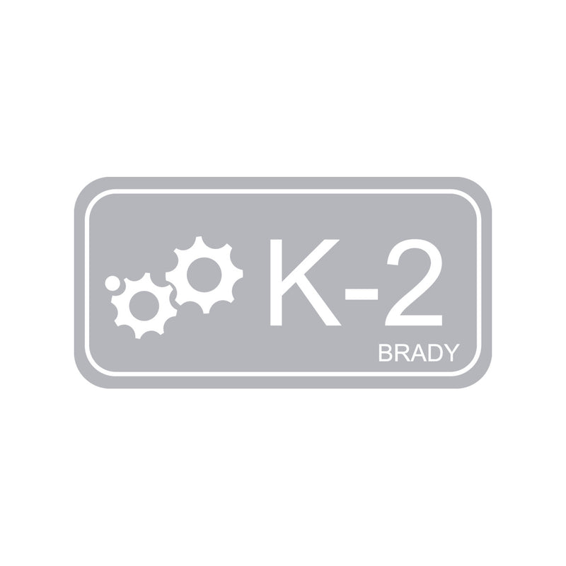 138432 Brady Energy Source Tag - Kinetic K-2 75.00mm x 38.00mm