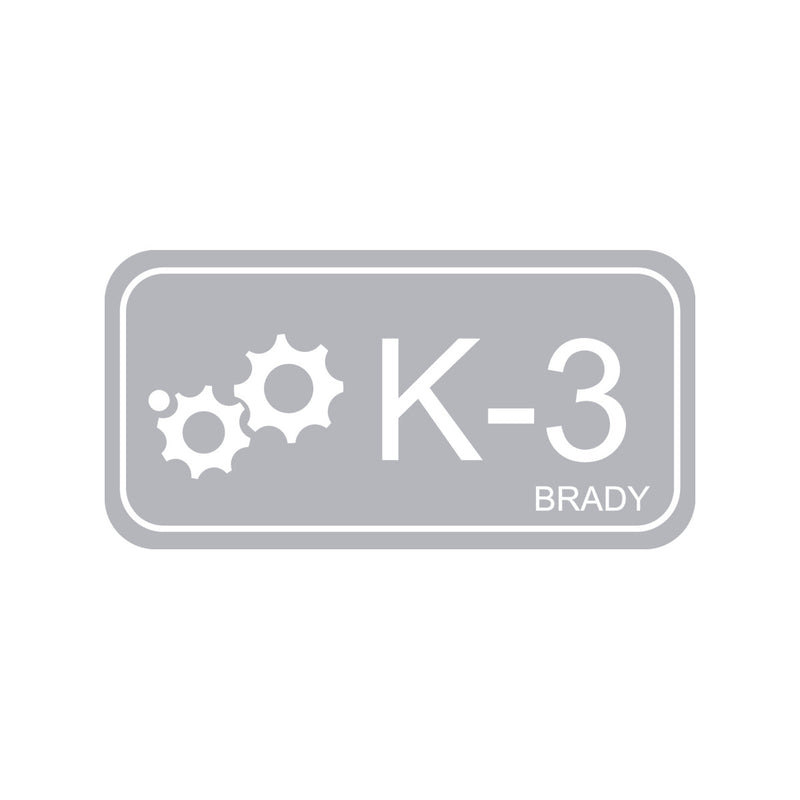 138433 Brady Energy Source Tag - Kinetic K-3 75.00mm x 38.00mm