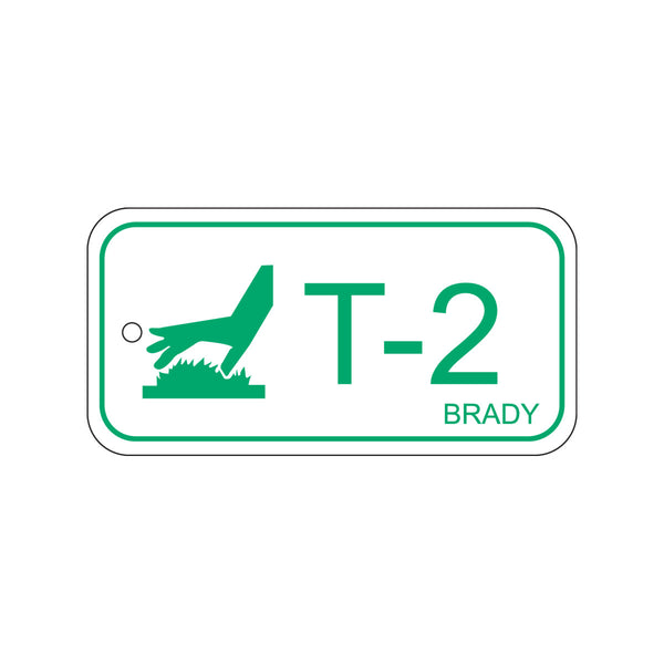138437 Brady Energy Source Tag - Thermal T-2 75.00mm x 38.00mm