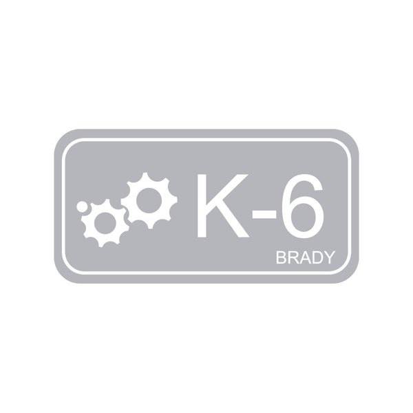 138775 Brady Energy Source Tag Kinetic K-6 75.00mm x 38.00mm
